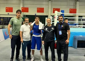 دو بوکسور ایرانی در فینال جاده ابریشم چین