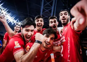 آمار شگفت‌انگیز جوانان والیبال ایران مقابل چین