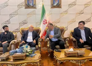 استقبال از رئیس جهانی وزنه برداری در تهران