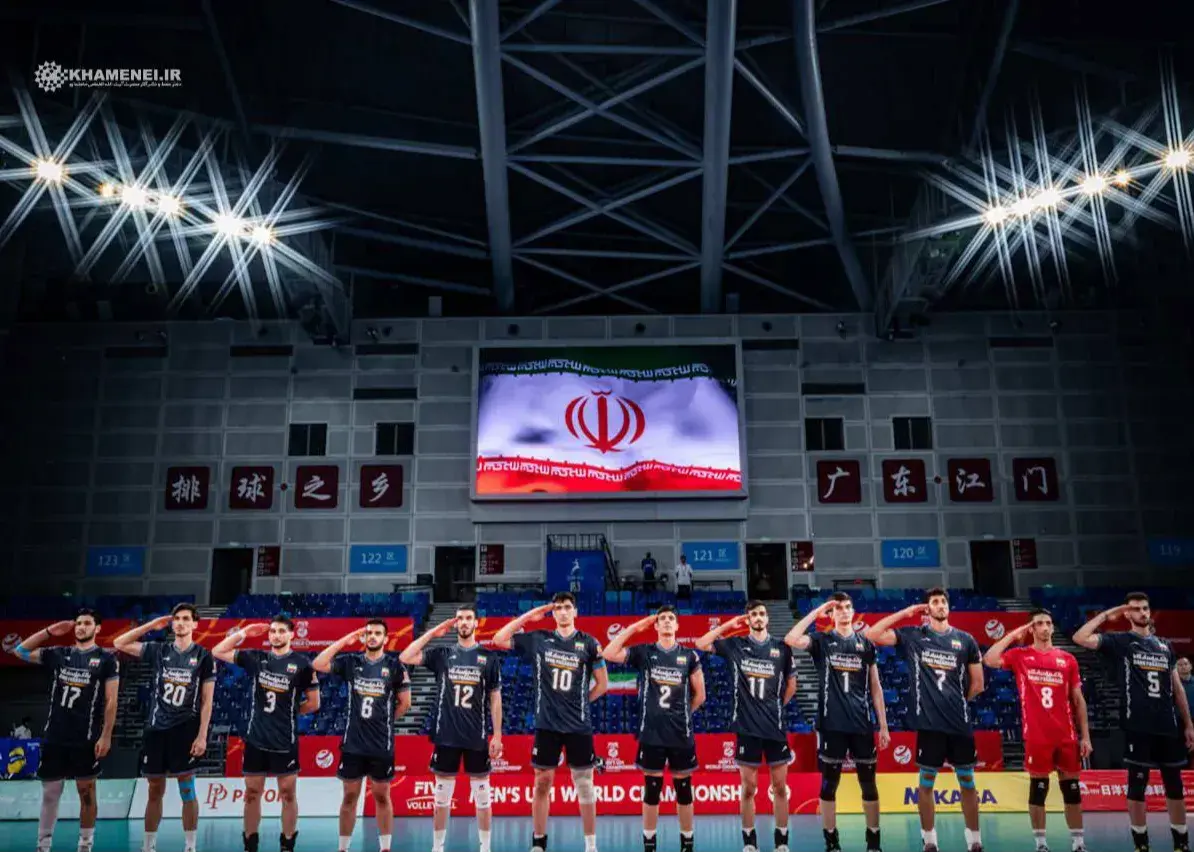 پیام رهبر انقلاب در پی قهرمانی جوانان والیبال ایران