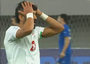 رضاییان و چند سانتی متر بدشانسی!