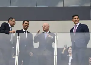 اینفانتینو زودتر از ایران به المپیک رسید! (عکس)