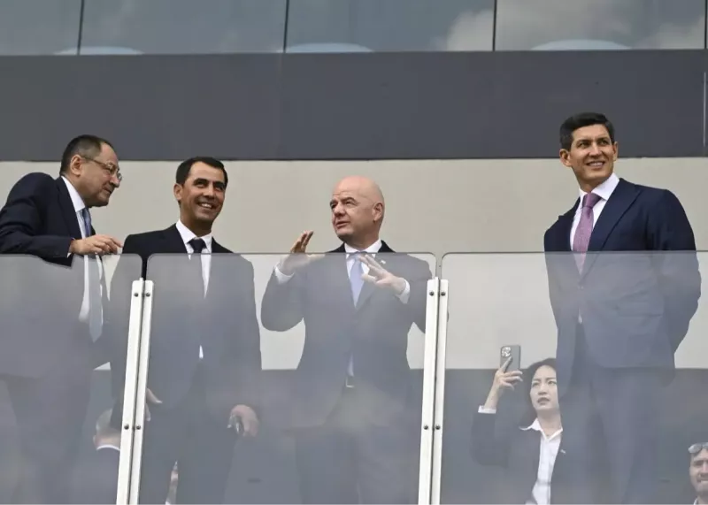 اینفانتینو زودتر از ایران به المپیک رسید! (عکس)