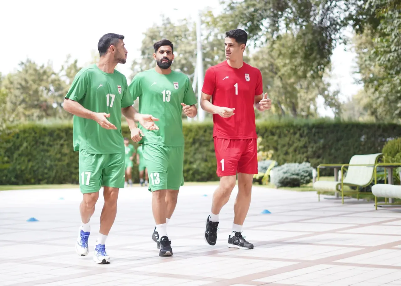 جلسه سرپایی پرسپولیسی‌ها قبل از فینال کافا