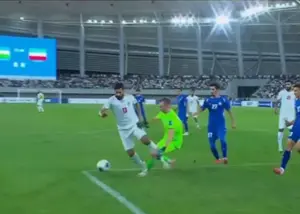 پنالتی ایران در یک دقیقه سوخت!