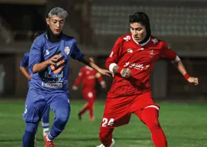 لیگ زنان: اولین امتیاز پرسپولیس دشت شد