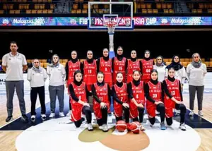 شکست دختران بسکتبال ایران در گام اول