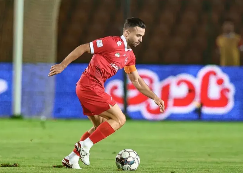 مسن‌ترین بازیکن پرسپولیس کاپیتان دوم شد