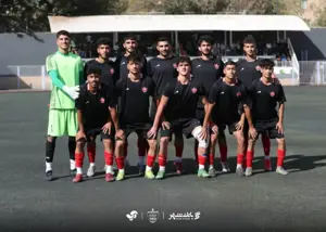 چهارمین تساوی جوانان پرسپولیس در بازی هفتم