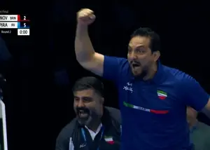 آذرپیرا ستاره جدید کشتی جهان