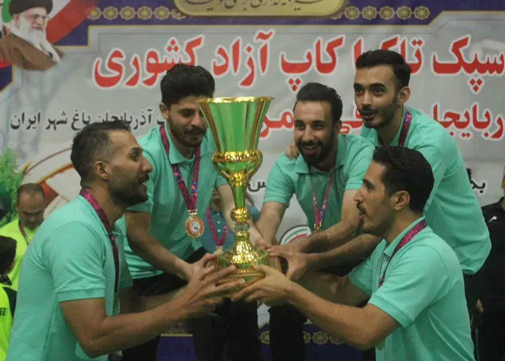 پایان کاپ آزاد سپک تاکرای ایران در مراغه