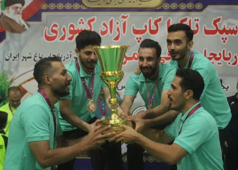 پایان کاپ آزاد سپک تاکرای ایران در مراغه