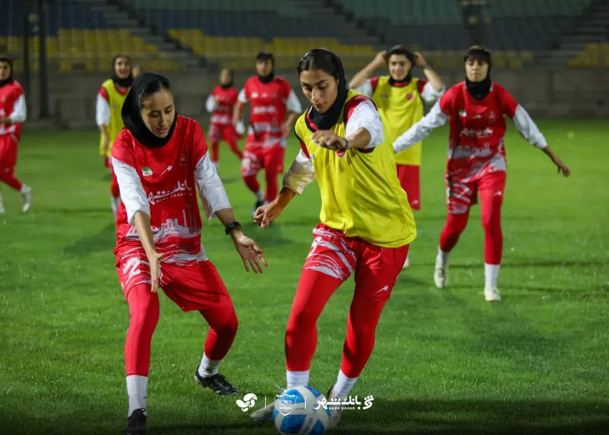 تمرین زنان پرسپولیس برای اولین برد لیگ برتری