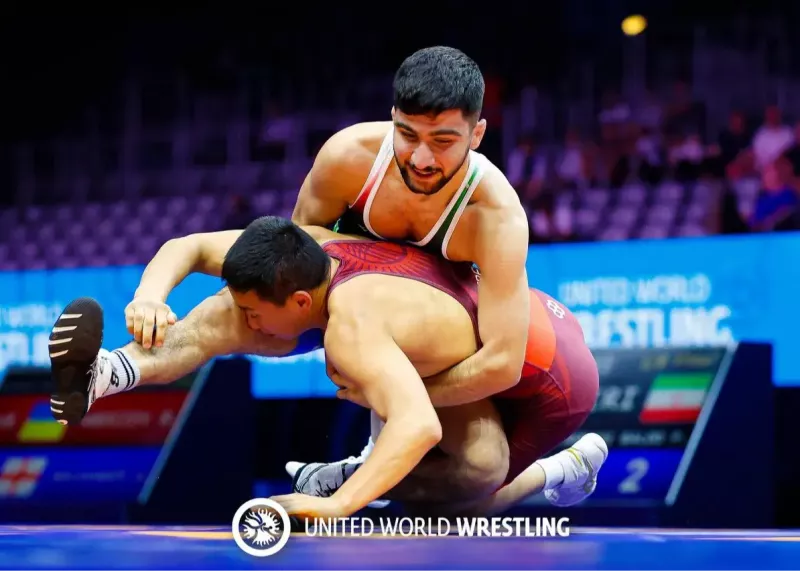 کشتی فرنگی ایران شب اول دست به جام شد!