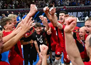 تاریخ‌سازی والیبال بلژیک بعد از ۵۵ سال!