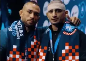 کشتی گیر جنجالی از دانیال عذرخواهی کرد(عکس)