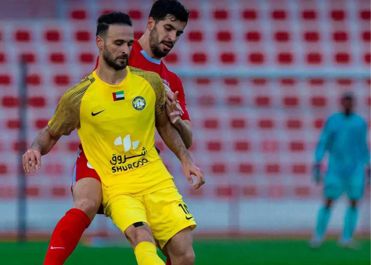 نوراللهی روی پوستر اماراتی‌ها رفت