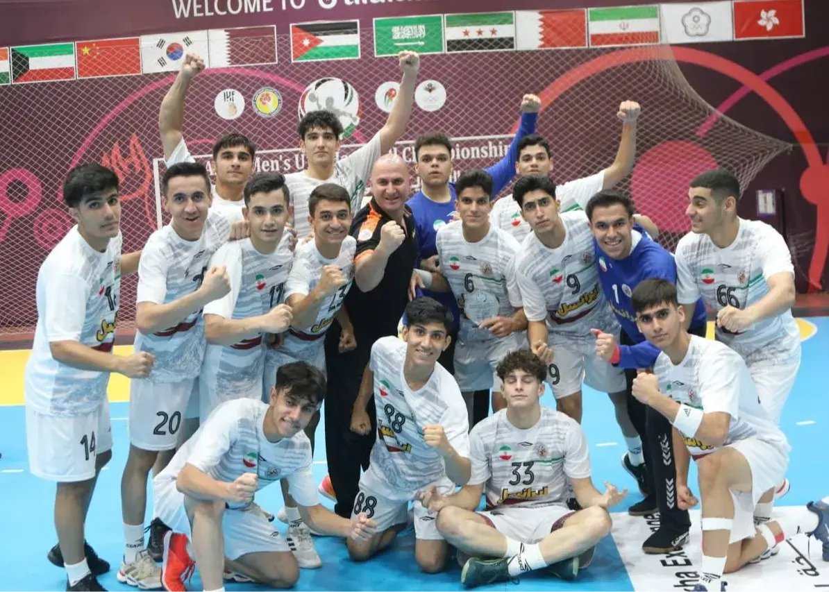 شگفت انگیز مثل هندبال پسران ایران
