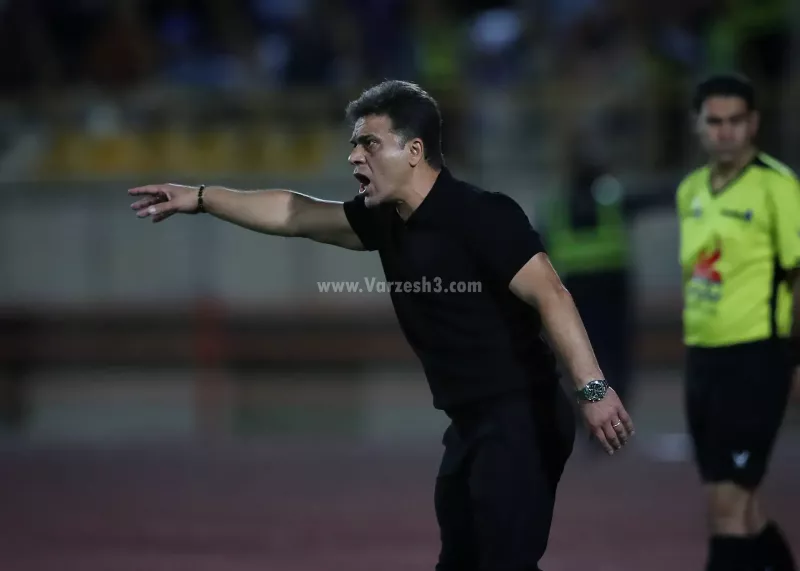 طعنه سرمربی شمس آذر:  بالاتر از تیم ۲هزار میلیاردی!