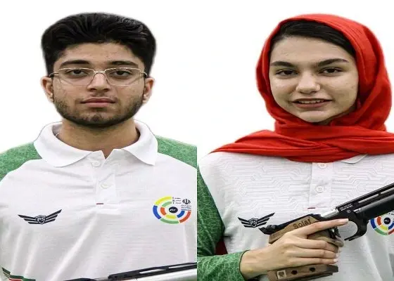 تیم میکس تپانچه ایران در جام جهانی چهارم شد