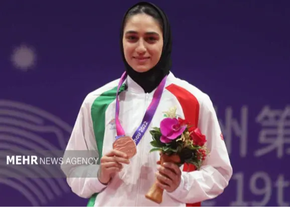 ملیکا میرحسینی مسافر مسابقات جهانی چین شد