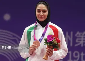 ملیکا میرحسینی مسافر مسابقات جهانی چین شد