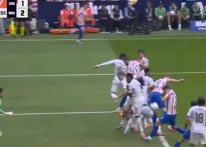 بدون بحث: گل مردود اتلتیکو به رئال (عکس)