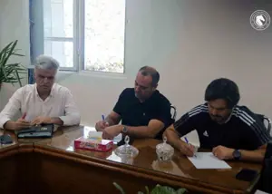 تقدیر از سعید دقیقی توسط مدیران پیکان(عکس)
