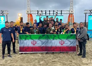 کشتی ساحلی ایران با 4 طلا قهرمان شد