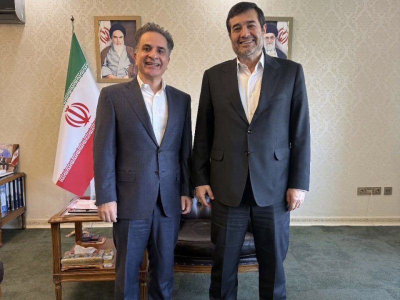 دیدار مالک نساجی با وزیر ورزش