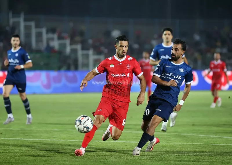 نتیجه بازی پرسپولیس گل گهر امشب