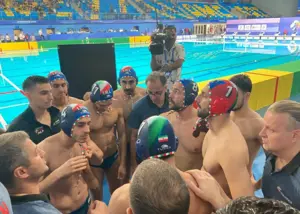 واترپلوی ایران به یک قدمی فینال آسیا رسید