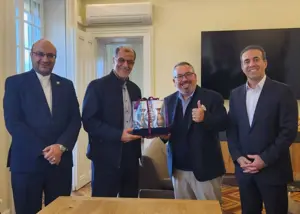 دیدار رئیس FIVB با دو ایرانی!