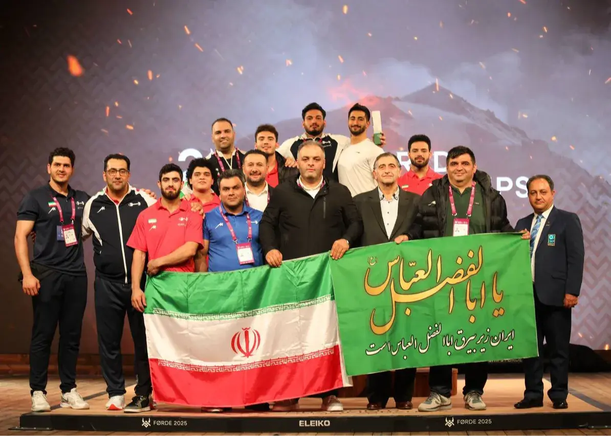 وزنه برداری هم مثل کشتی قهرمان جهان شد