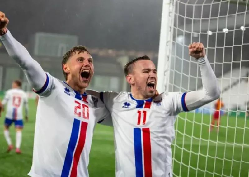 فارو 2-1 چک: غرش تاریخی وایکینگ‌های جزیره‌نشین