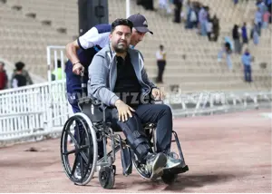 مربی مصدوم لیگ، بی‌خیال تمرینات نمی‌شود
