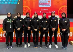 بلیت جهانی لندن در جیب زنان پینگ پنگ ایران