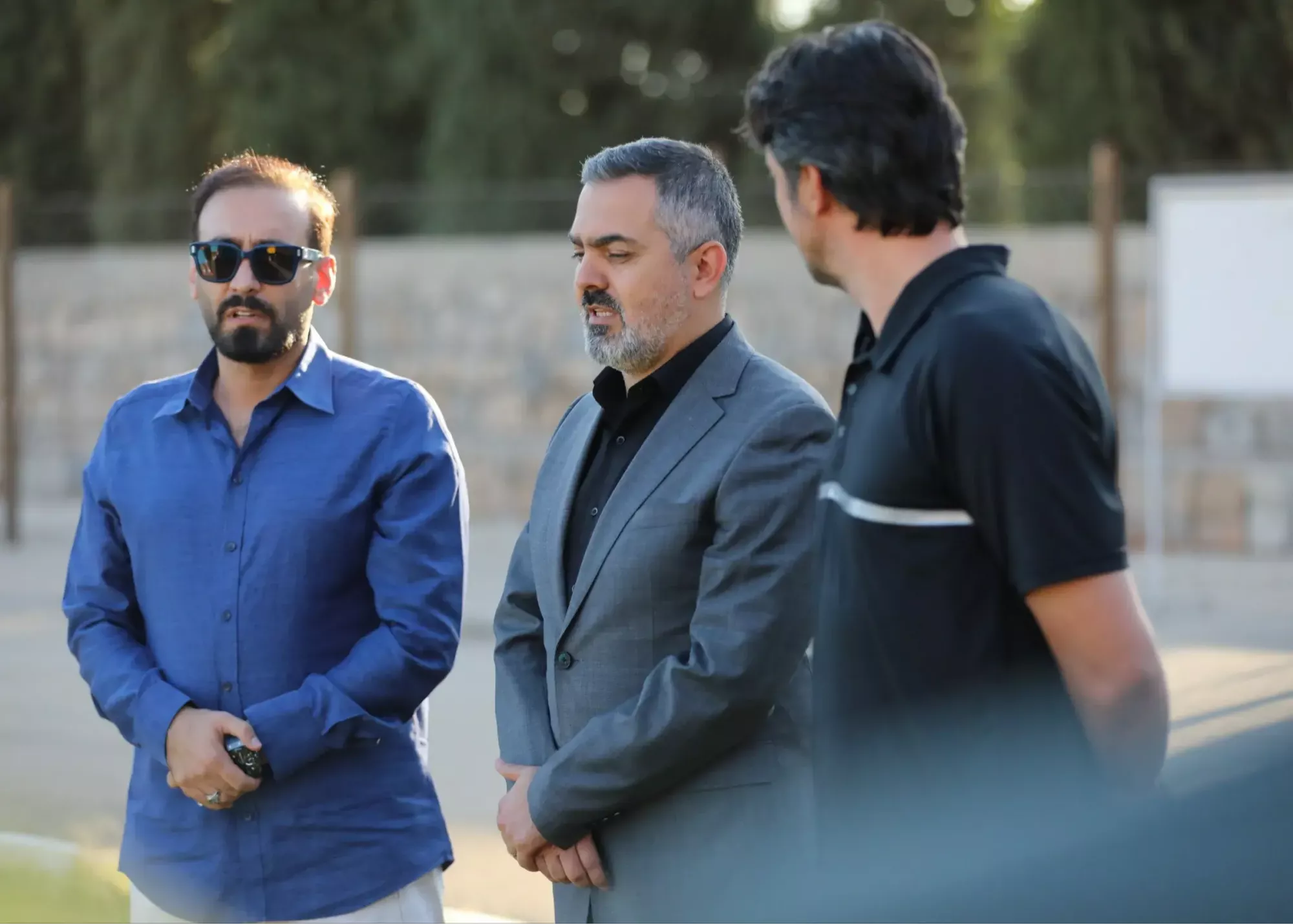 معارفه مدیرعامل جدید خیبر در تمرین (عکس)