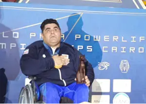 علی اکبر با شکستن رکورد جهان طلایی شد