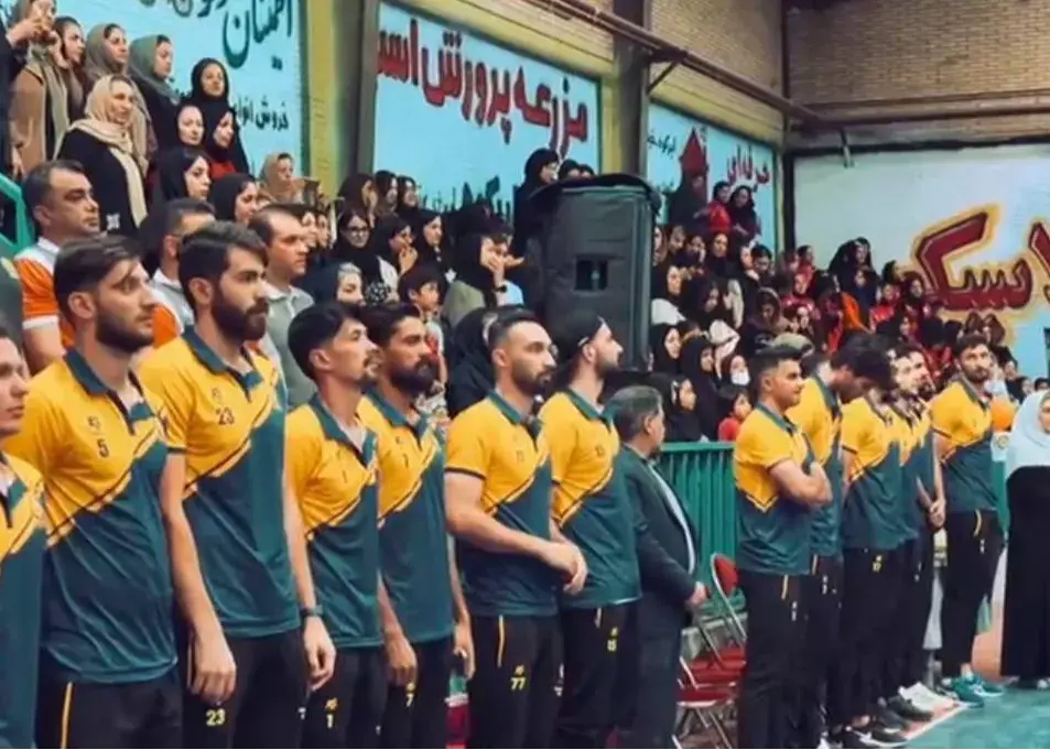 مدعی قهرمانی والیبال ایران را سورپرایز کردند (عکس)