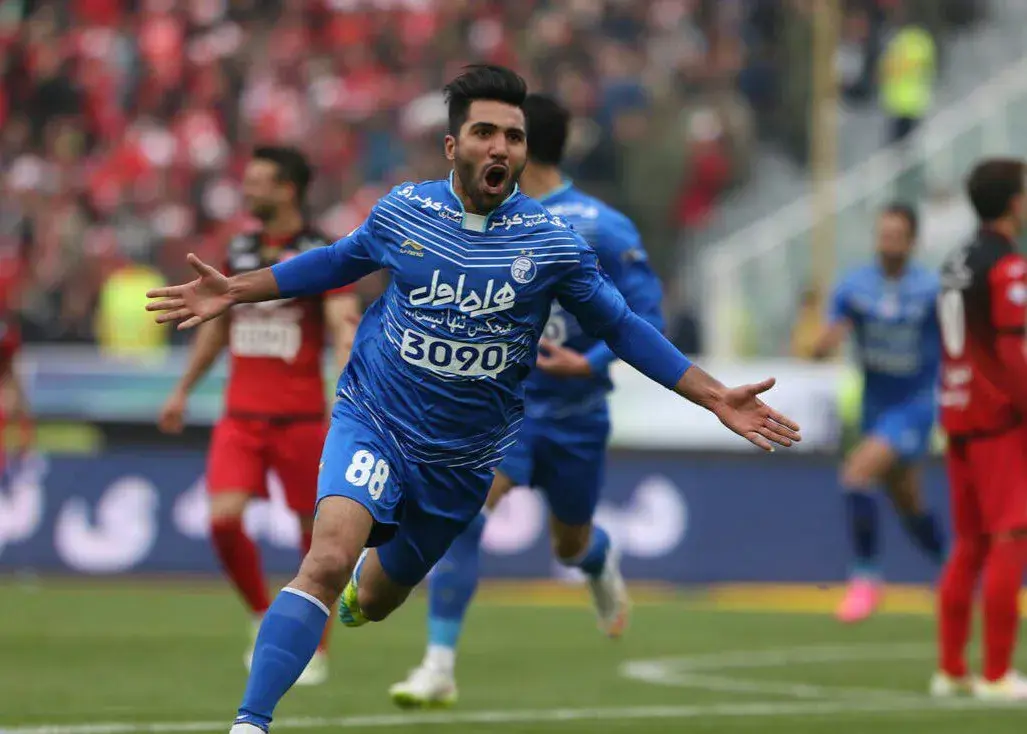 پاس گل 3 امتیازی فرشید به یاد دربی (عکس)