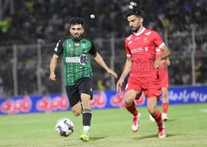 واکنش بازیکن مضروب خیبر به خطای مدافع پرسپولیس