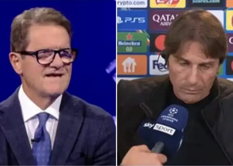 دعوای کاپلو و کونته در پخش زنده تلویزیون ایتالیا  