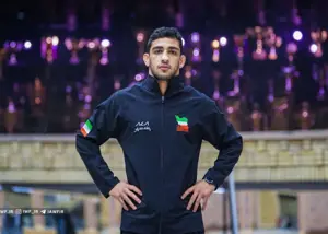 سجاد آخرین فینالیست کشتی فرنگی لقب گرفت