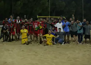 فولادیها، قهرمان لیگ فوتبال ساحلی ایران