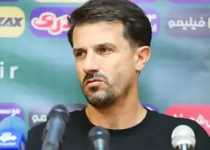 غیبت حدادیفر در نشست خبری بازی پرسپولیس