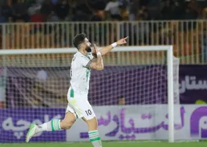 حسرت گلزن خیبر برای دومین پنالتی! (عکس)