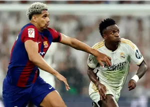 اعتراف مدافع بارسا: بازی وینیسیوس را دوست دارم