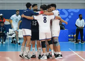 عادل غلامی و پسرانش در نیمه نهایی آسیا