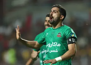 نمایش تهاجمی ربیعزاده در قلب دفاعی شمس آذر